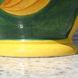 Ceramic lamp, vase and matching plate, Drimmer