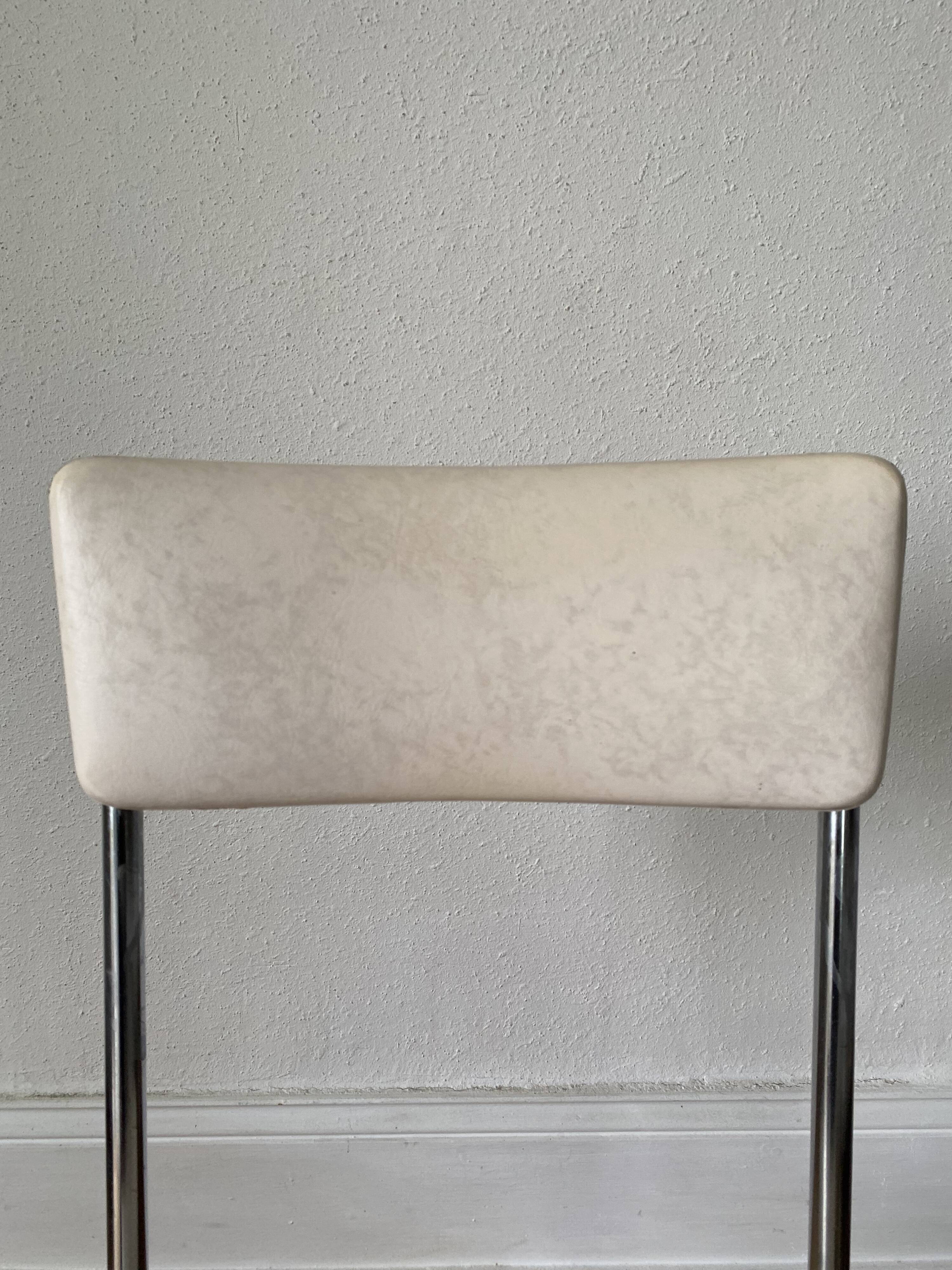 Soudexvinyl folding chairs 1970