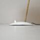 Mid-Century table lamp in aluminium and brass, Italy, 1950s