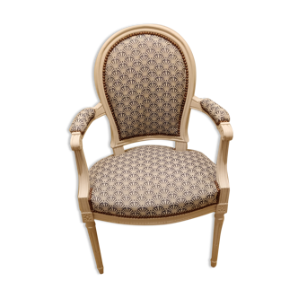 Fauteuil cabriolet Louis XVI