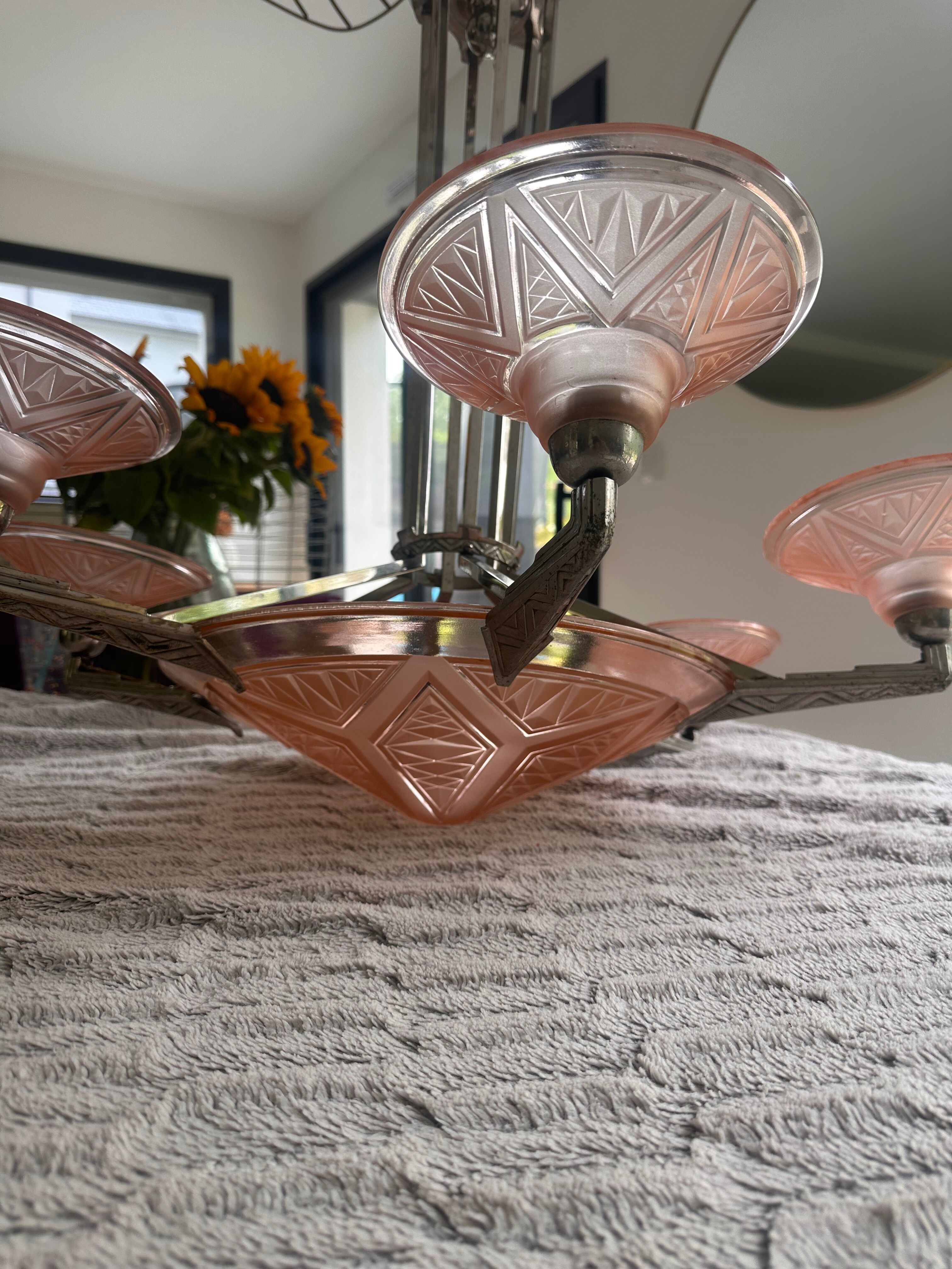 Antique Art Deco Chandelier – Maison Maynadier
