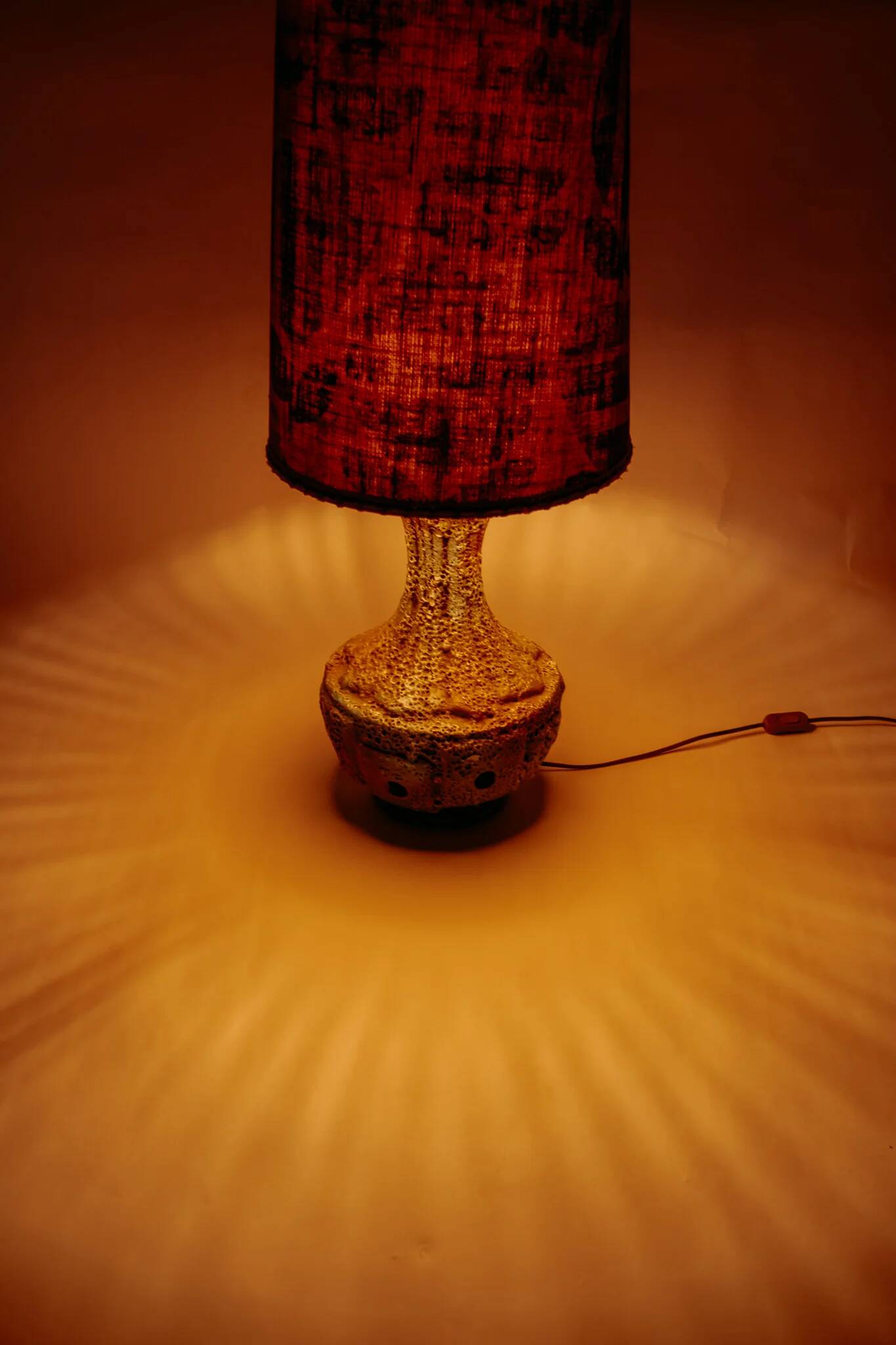 Fat Lava floor lamp West Germany, 1960s