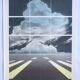 Lot de 4 lithographies originales de Peter Klasen, 1978. L'air.
