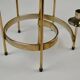 Set of Brass “Swirl” and “Spiral” Candle Holders by Gunnar Ander for Ystad-Metall, Sweden, 1960s