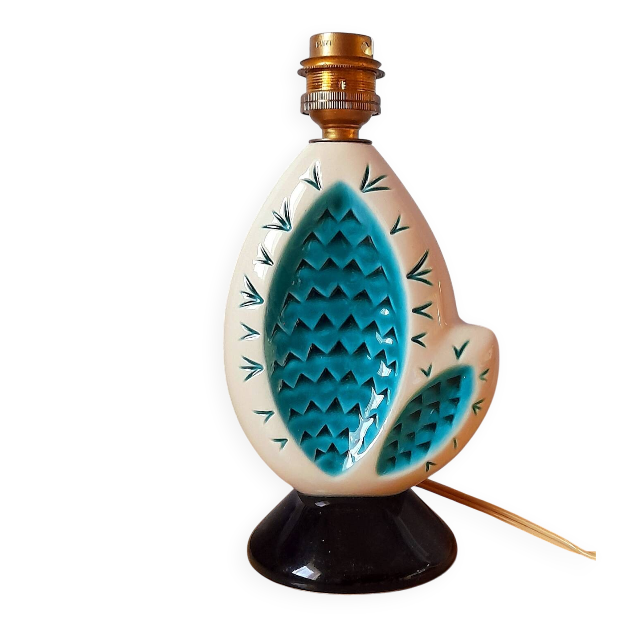 Cactus lamp in earthenware 1960