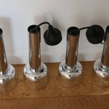 4 German portable lamps / suspensions 1970
