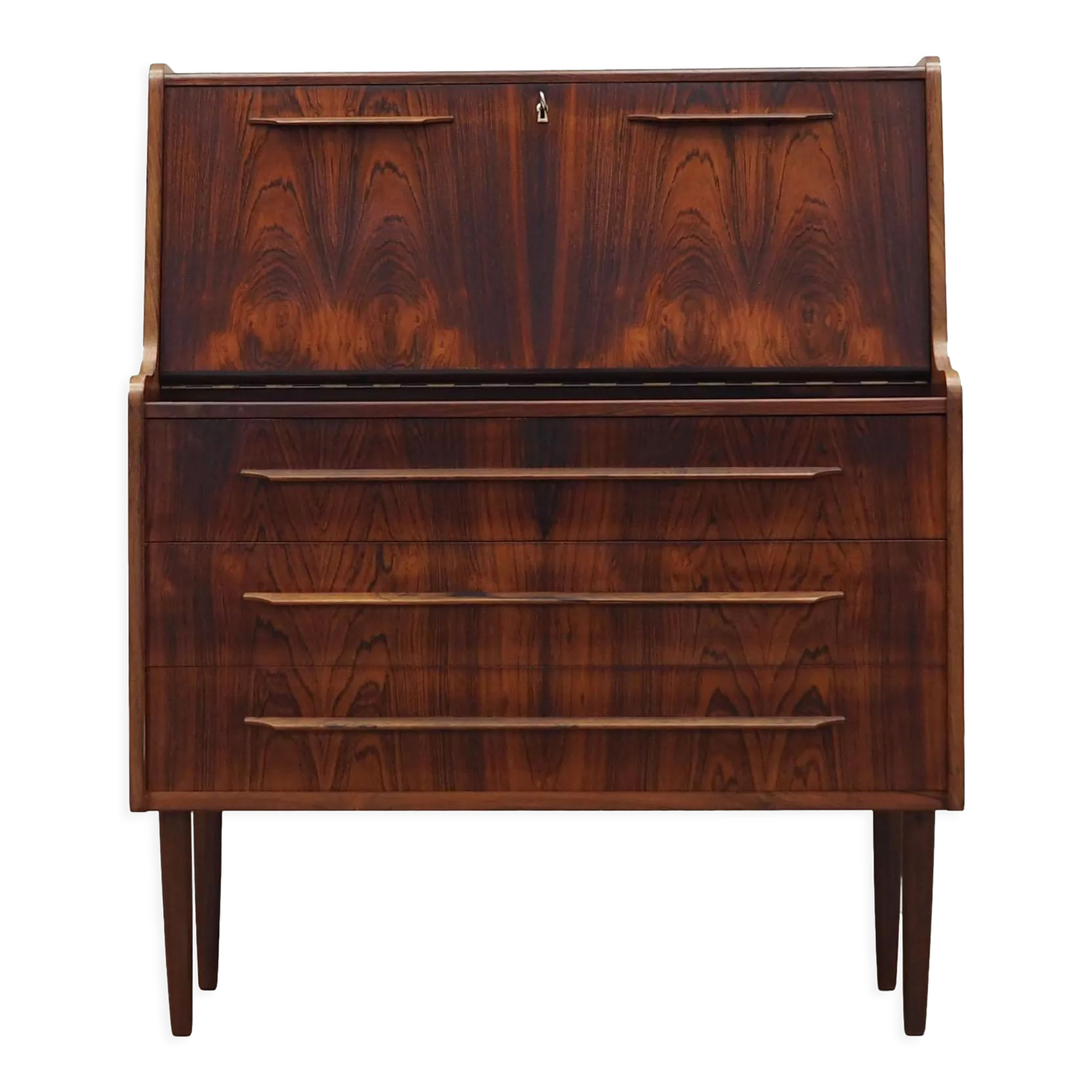 Rosewood secretary, Danish design, 1970s, production: Denmark