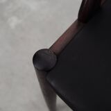Set of four rosewood chairs, Danish design, 1970s, designer: Kai Kristiansen