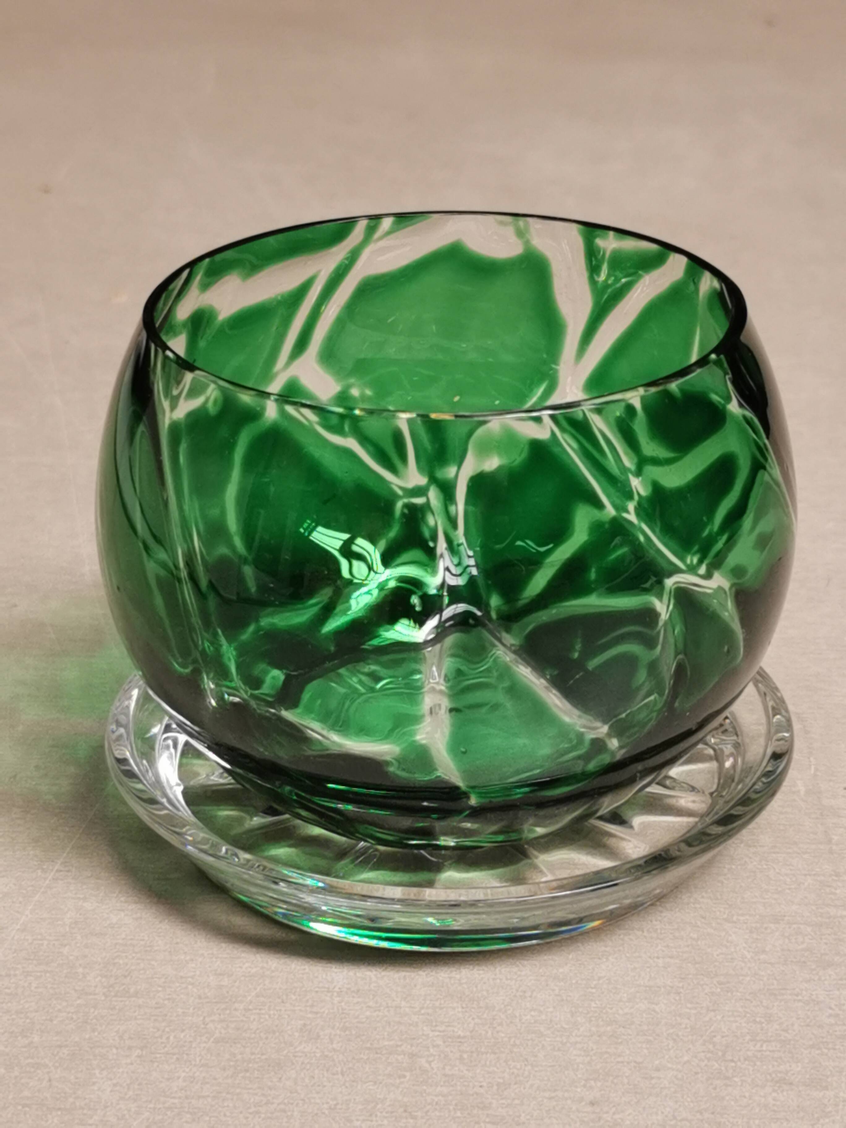 Crystal tealight holder from St. Louis