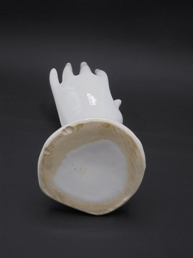 White ceramic hand