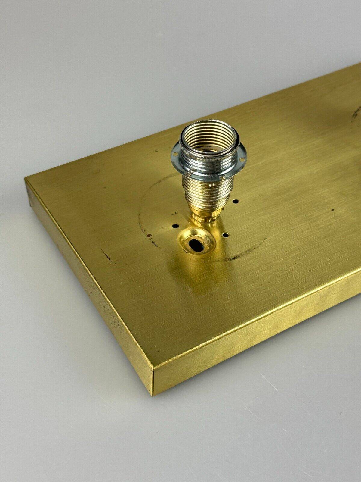 60s 70s peill & putzler cube wall lamp wall sconce ice glass space design