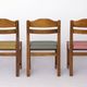 Set of 5 Vintage Dining Chairs, 1960s–1970s | Colorful Upholstered Vintage
