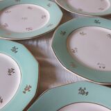 6 flat plates from Moulin des loups in good condition