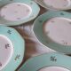 6 flat plates from Moulin des loups in good condition