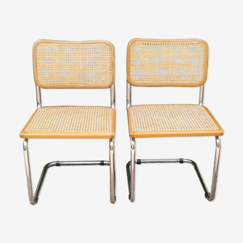 Set de 2 chaises Cesca Marcel Breuer