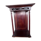 Mahogany wall shelf