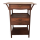 Vintage oak accent cabinet