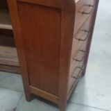 Oak chest of drawers 4 drawers circa 1950