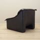 Fauteuil en cuir, design italien, années 1960, production : Italie