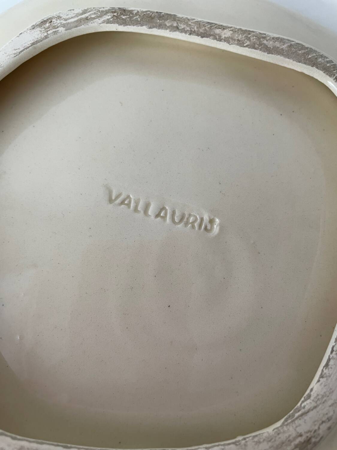 1960s Vallauris trinket tray