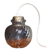 Suspension en verre vintage