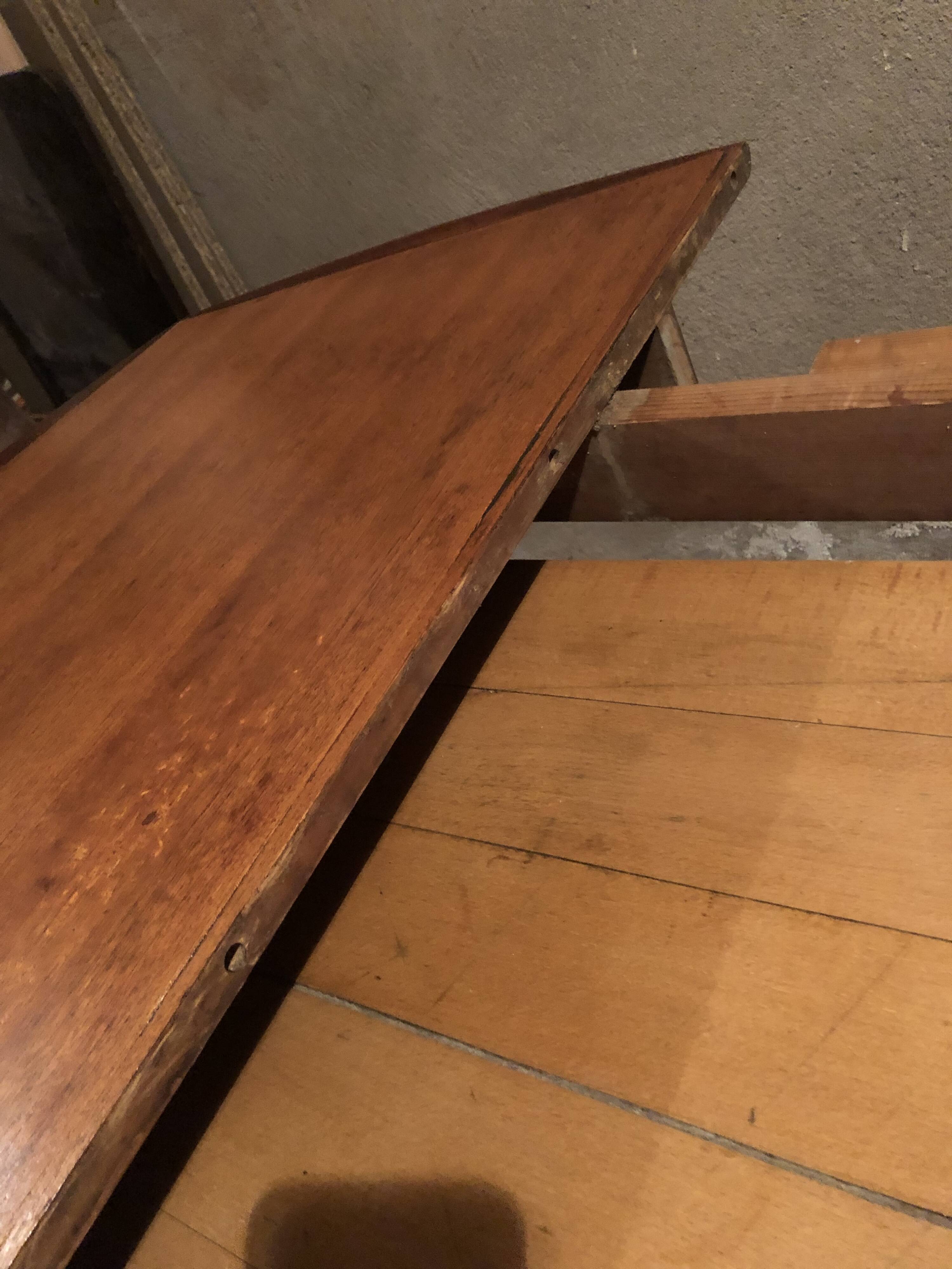 Scandinavian square dining table