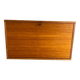 Scandinavian teak wall-mounted secretary from the 1970s