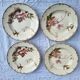 Lot of 4 hummingbird soup plates 1875