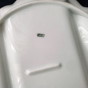4 asparagus plates in Limoges porcelain