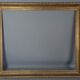 Frame 1930-1950 gilded wood gold leaf 80x68 cm foliage 70x58 cm SB