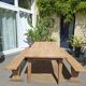 Table de ferme et ses 2 bancs