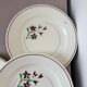 4 vintage flat plates from the Salins factory 210636