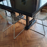 Design chairs in white metal
