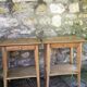 Pair of bedside vintage Scandinavian of the 1960s