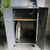 Industrial cabinet in varnished metal