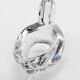 Glass swan salt and pepper shakers