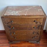 Commode art deco 4 tiroirs