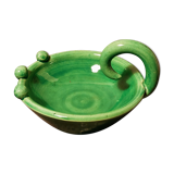 Ceramic cup signed Accolay 50s