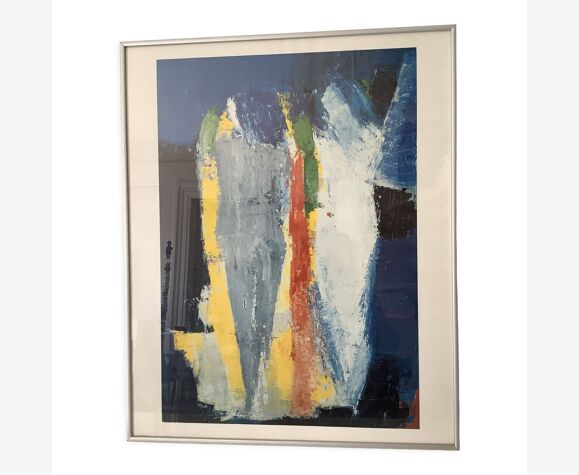 Affiche Nicolas De Staël Vintage encadrée
