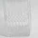 Old glass whiskey decanter