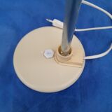 Articulated desk lamp in beige metal