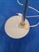 Articulated desk lamp in beige metal