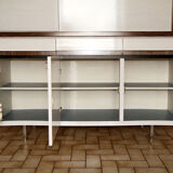 White vintage formica kitchen furniture