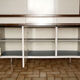 White vintage formica kitchen furniture
