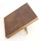 Scoubidou and wood tray