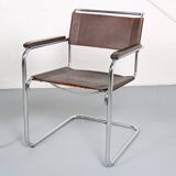 Set of 2: Thonet S34 Mart Stam Bauhaus Vintage Cantilever Chairs