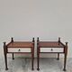 Pair of vintage 1970s Scandinavian style bedside tables
