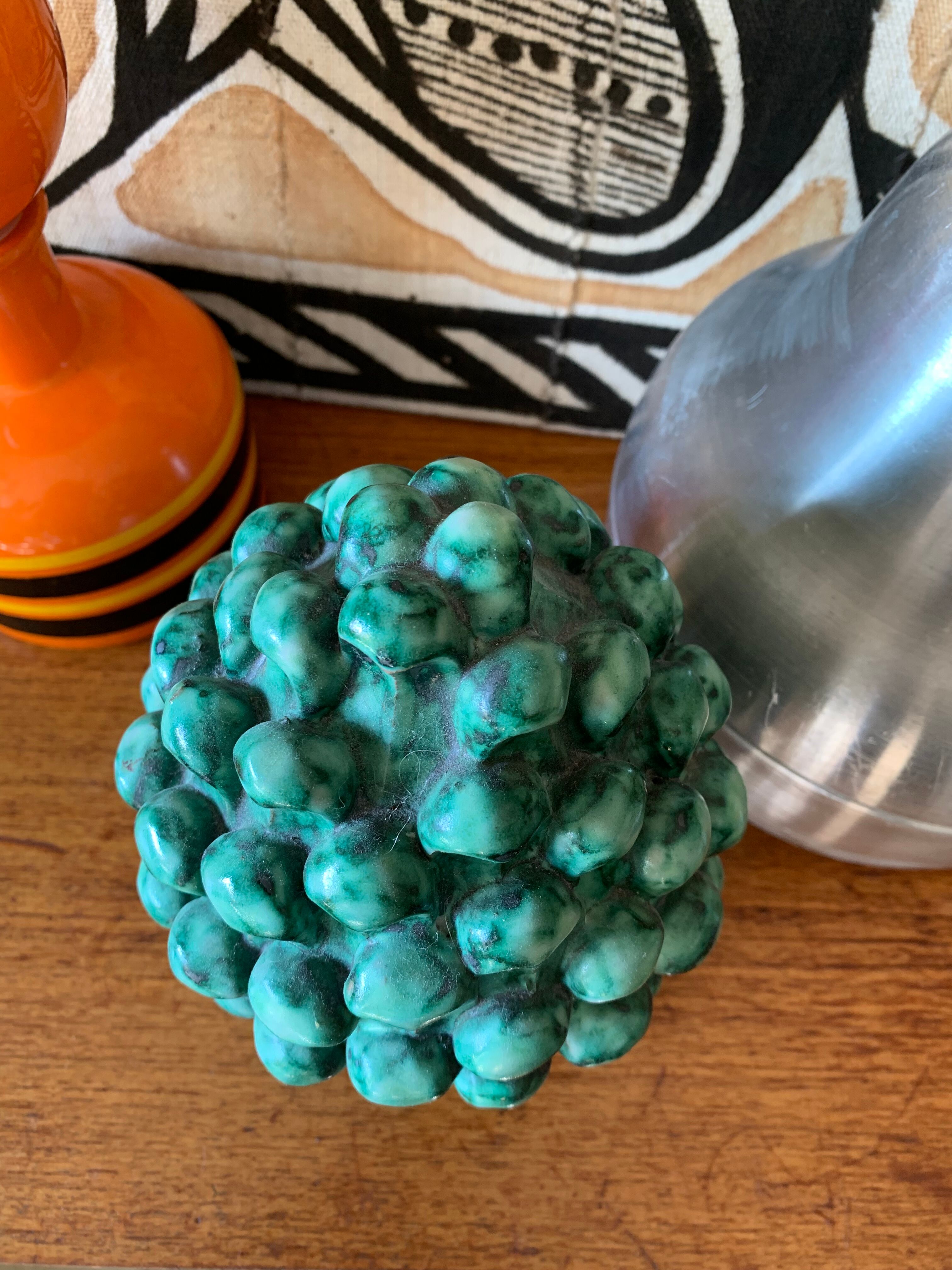 Ceramic pine cone