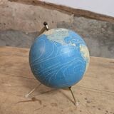 Tripod world map globe