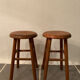Paire de tabourets vintage